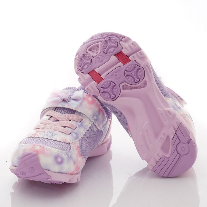 Moonstar日本月星 - 月星LV系列甜心運動款(中大童段)-運動鞋-紫