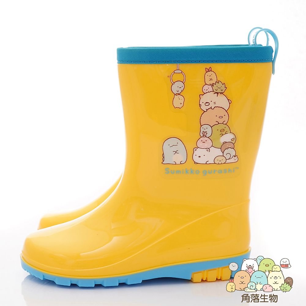 角落生物 - 台灣製角落小夥伴雨鞋(中大童段)-黃