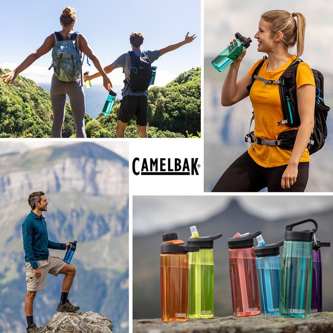 CamelBak - CHUTE MAG 戶外運動直飲水瓶-粉紫-600ML