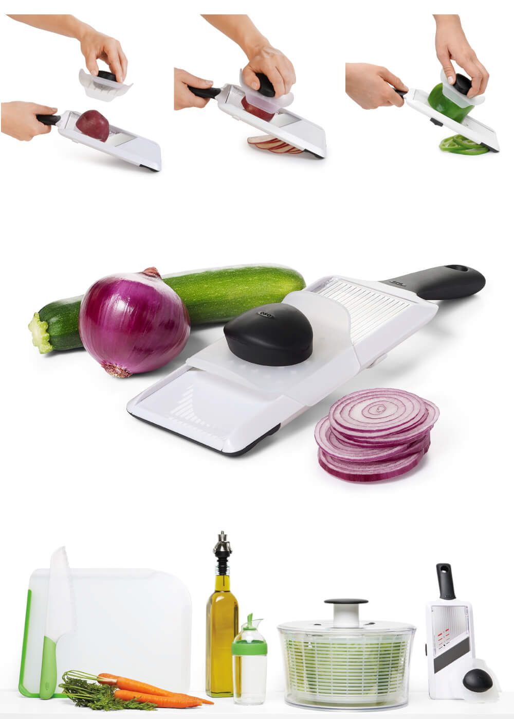 美國 OXO - OXO 可調式蔬果削片刀