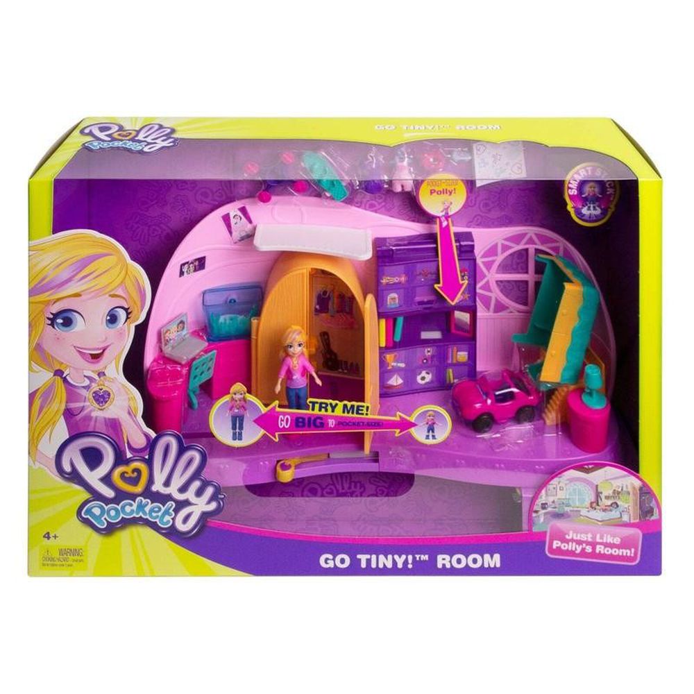 Polly Pocket 口袋波莉 口袋波莉房間變身組合 媽咪愛