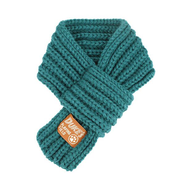 日本代購 - 麻花編織寵物圍巾/圍脖-酒紅 (S)