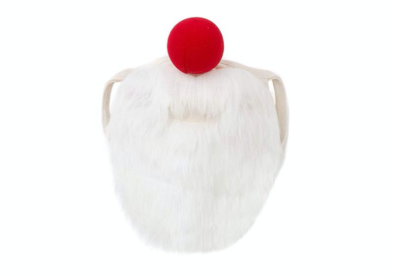 韓國 OZKIZ - 聖誕節變裝道具-聖誕老公公口罩 (Free)