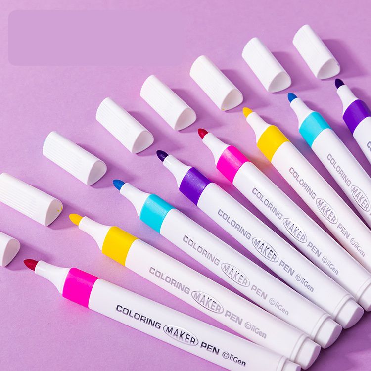 卡通可水洗塗鴉彩繪套裝-卡通人物酷洛米-紫色 (25.5x25cm)