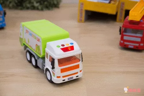 Slider 滑來滑趣 - 聲光磨輪工程車-垃圾車