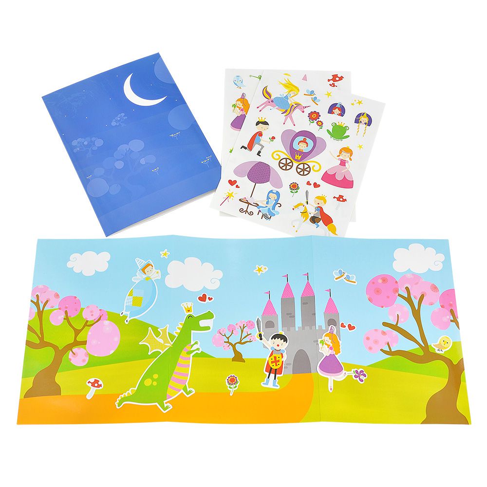 西班牙 APLI - 旅遊貼紙-公主派對