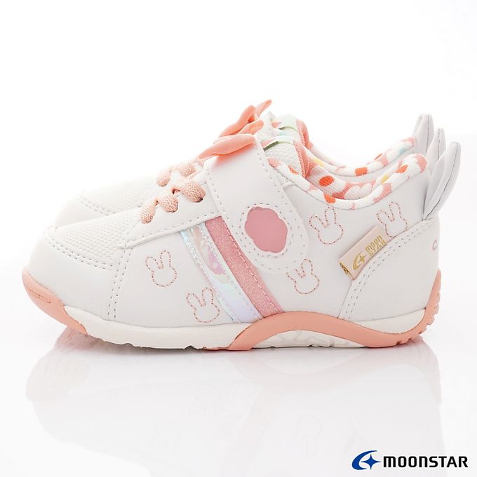 Moonstar日本月星 - 赤子心系列機能童鞋-CRC23331白(中小童段)-機能運動鞋-白