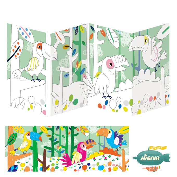 德國 Avenir Kids 艾維尼 - AK-A 畫筆類-絲滑可水洗蠟筆-我的絲滑可水洗蠟筆, 12 色大嘴鳥