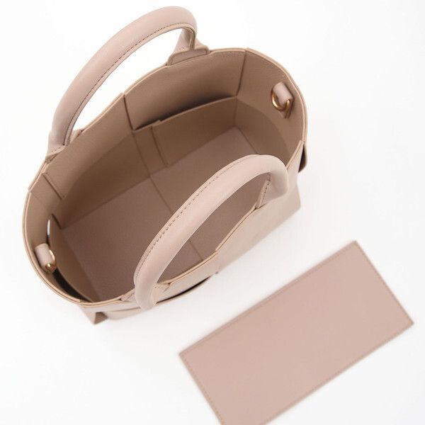 日本 COOCO - 2way方格拼接造型手提包/側背包(附內袋)-白 (38x30x13cm)