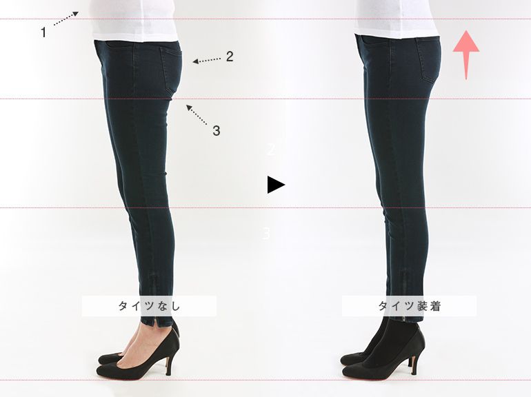 日本服飾代購 - 日本製 分段壓力穩定骨盤X提臀美腿褲襪-120丹(24hpa)-成熟黑