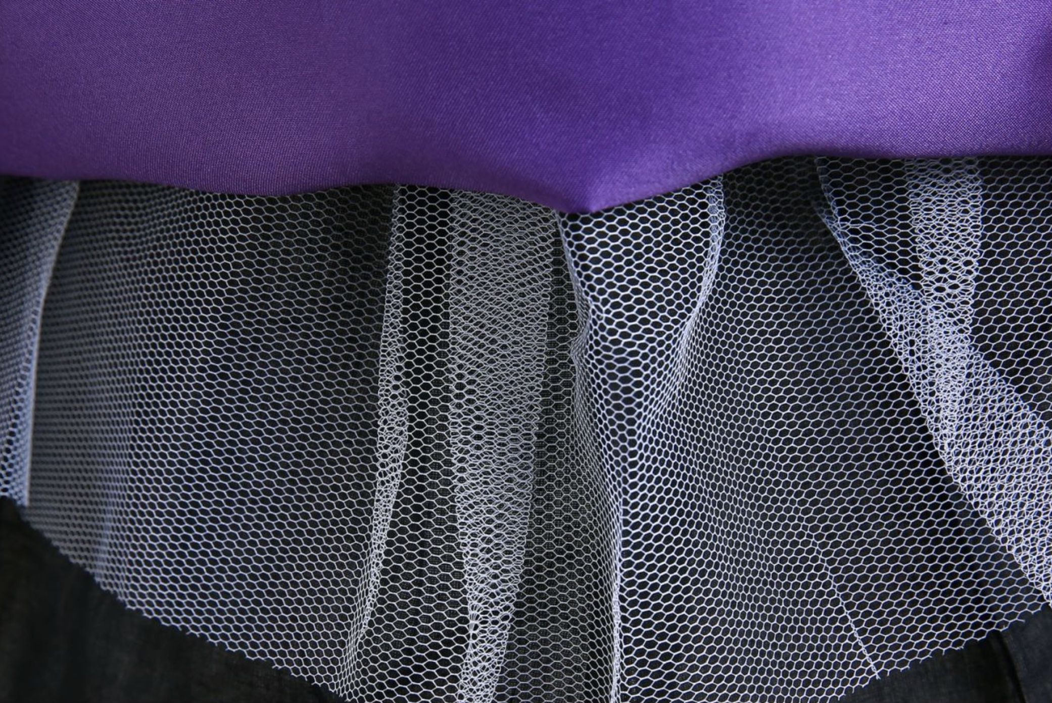 love, charlotte - 質感星空紫色澎裙巫婆洋裝-洋裝, 巫婆帽