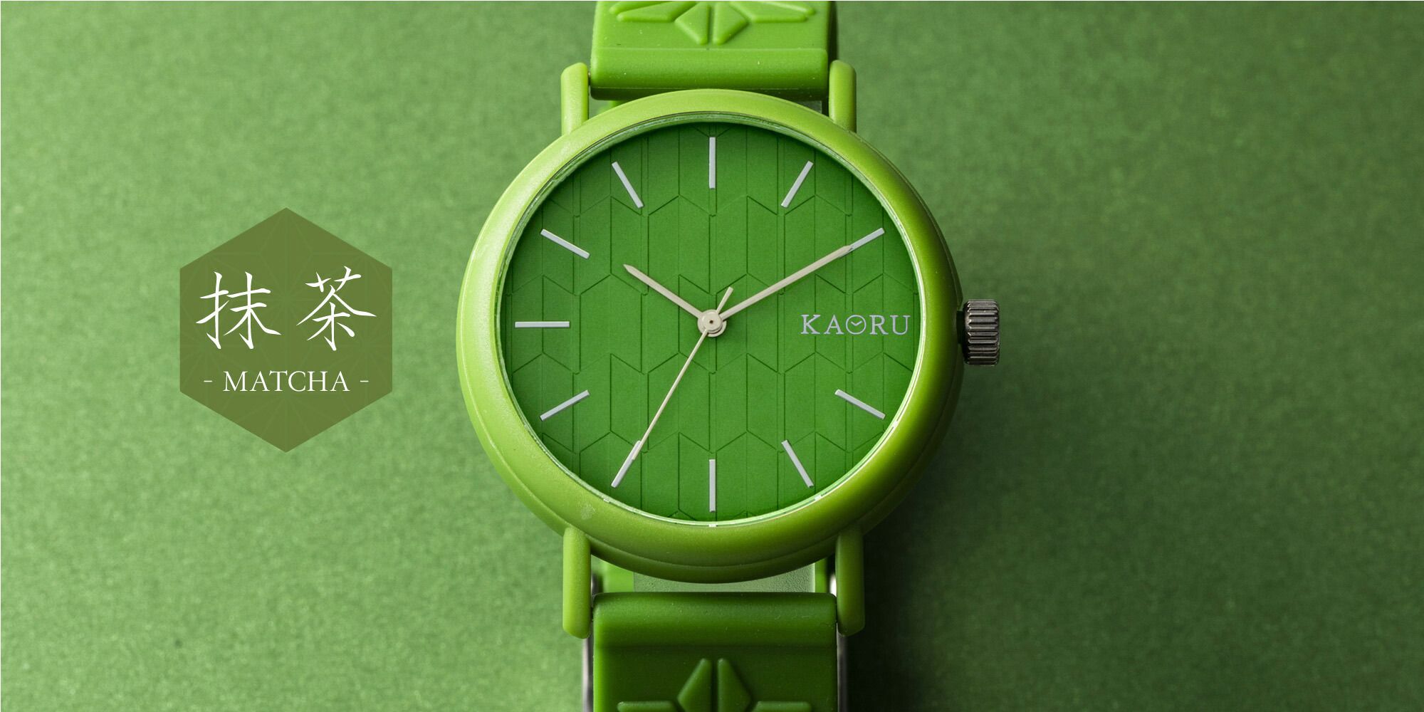 日本 MARUZEKI - KAORU 日本製香氛手錶(基本款)-和墨-黑