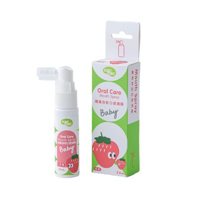 nac nac - 護齒含鈣口腔噴霧20ml-草莓