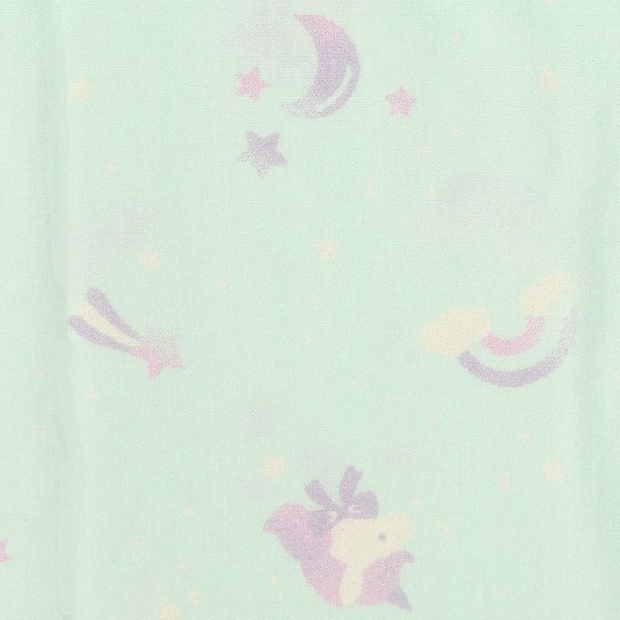 akachan honpo - 夏季洋裝-嫘縈混紡-淺綠色