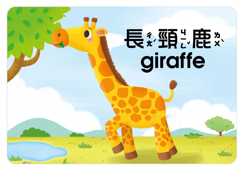 1歲早教卡：動物