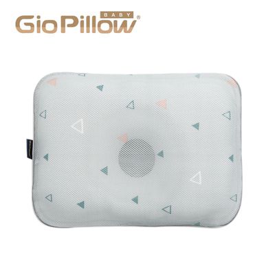 韓國 GIO Pillow - 超透氣護頭型嬰兒枕S/M號-宇治山丘