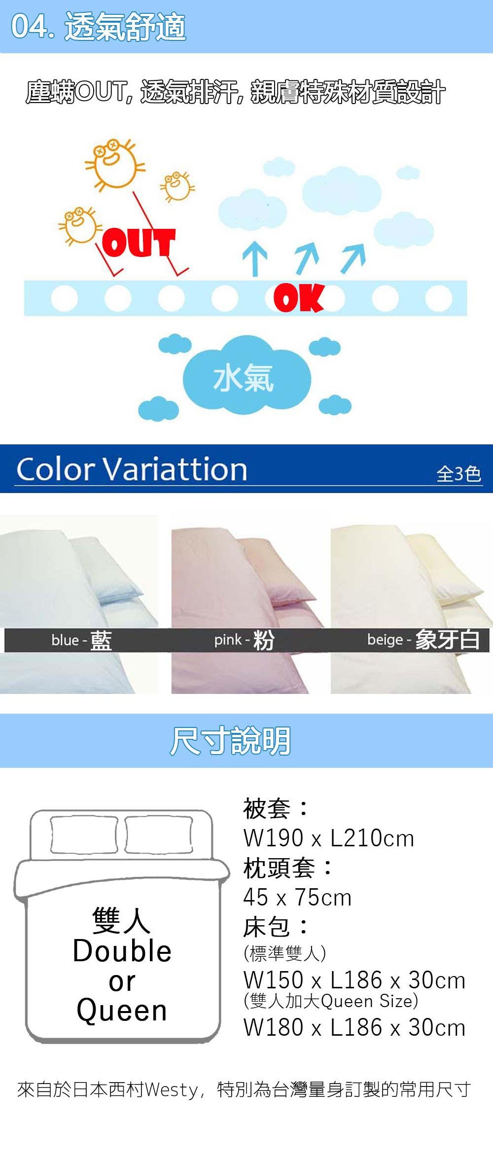 100%日本製【西村 純棉寢具】京都70年精緻工藝