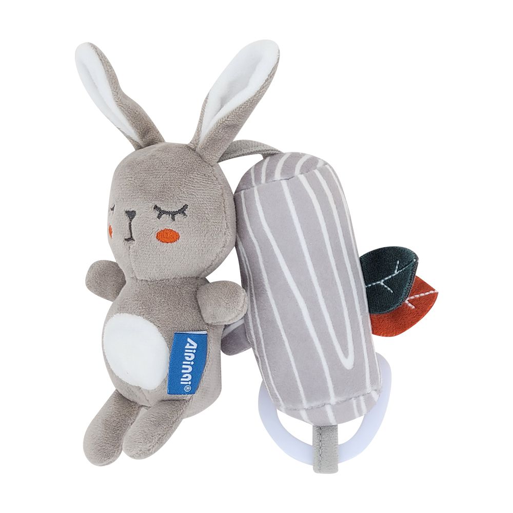 JoyNa - 推車玩具 北歐風動物風鈴玩偶 床掛玩具-兔子
