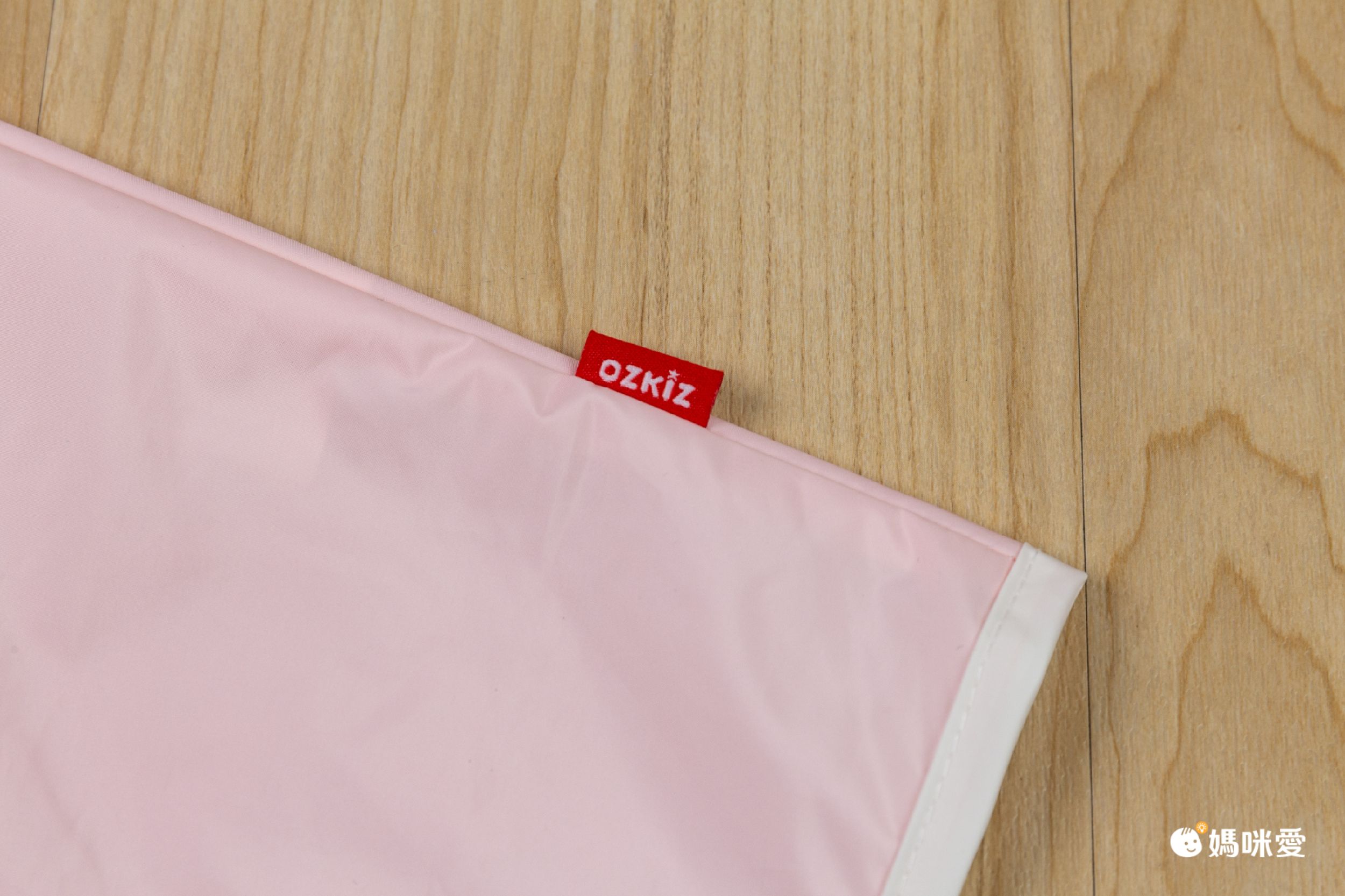 韓國 OZKIZ - 馬卡龍色兒童防風斗篷雨衣(可收納)-湖水綠