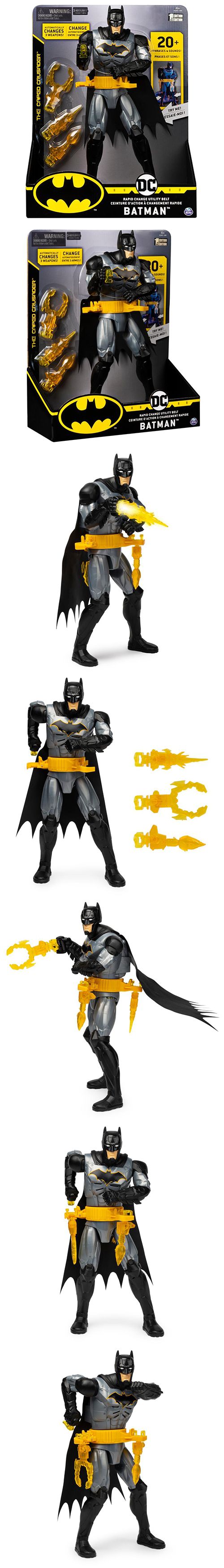 DC 漫畫 - BATMAN蝙蝠俠-12吋蝙蝠俠特色可動人偶