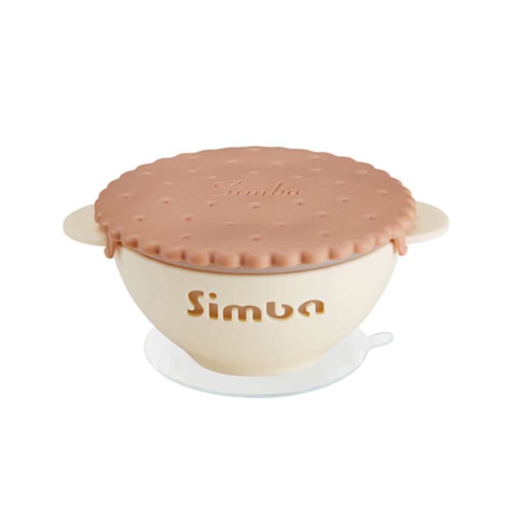 Simba 小獅王辛巴 - 美味曲奇吸盤碗-可可脆片(咖啡)
