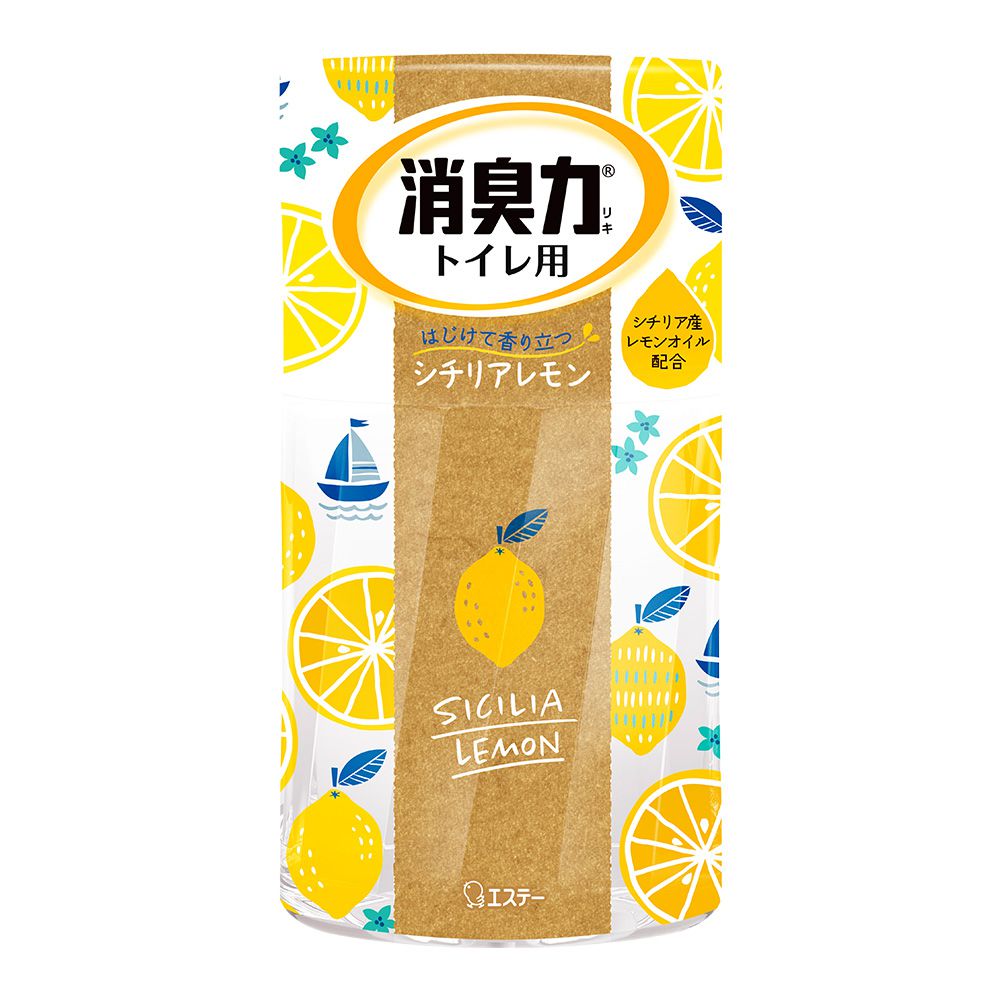 浴廁芳香 消臭力-西西里檸檬-400ml