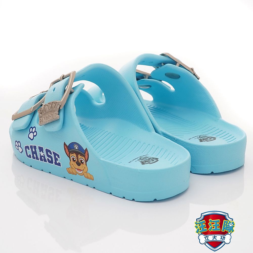 台灣製汪汪隊雙絆帶拖鞋(中小童段)-拖鞋-藍