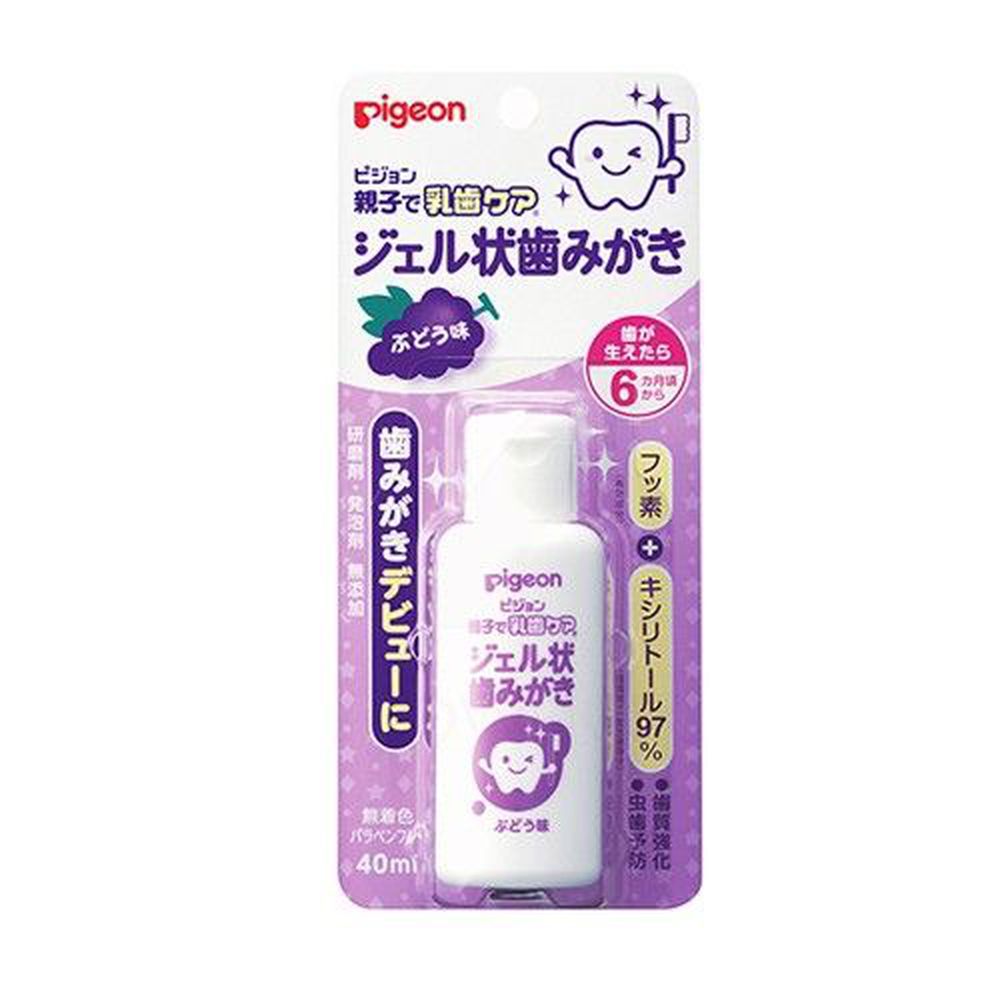 貝親 Pigeon - 液狀防蛀牙膏 (含氟量250ppm)-葡萄口味
