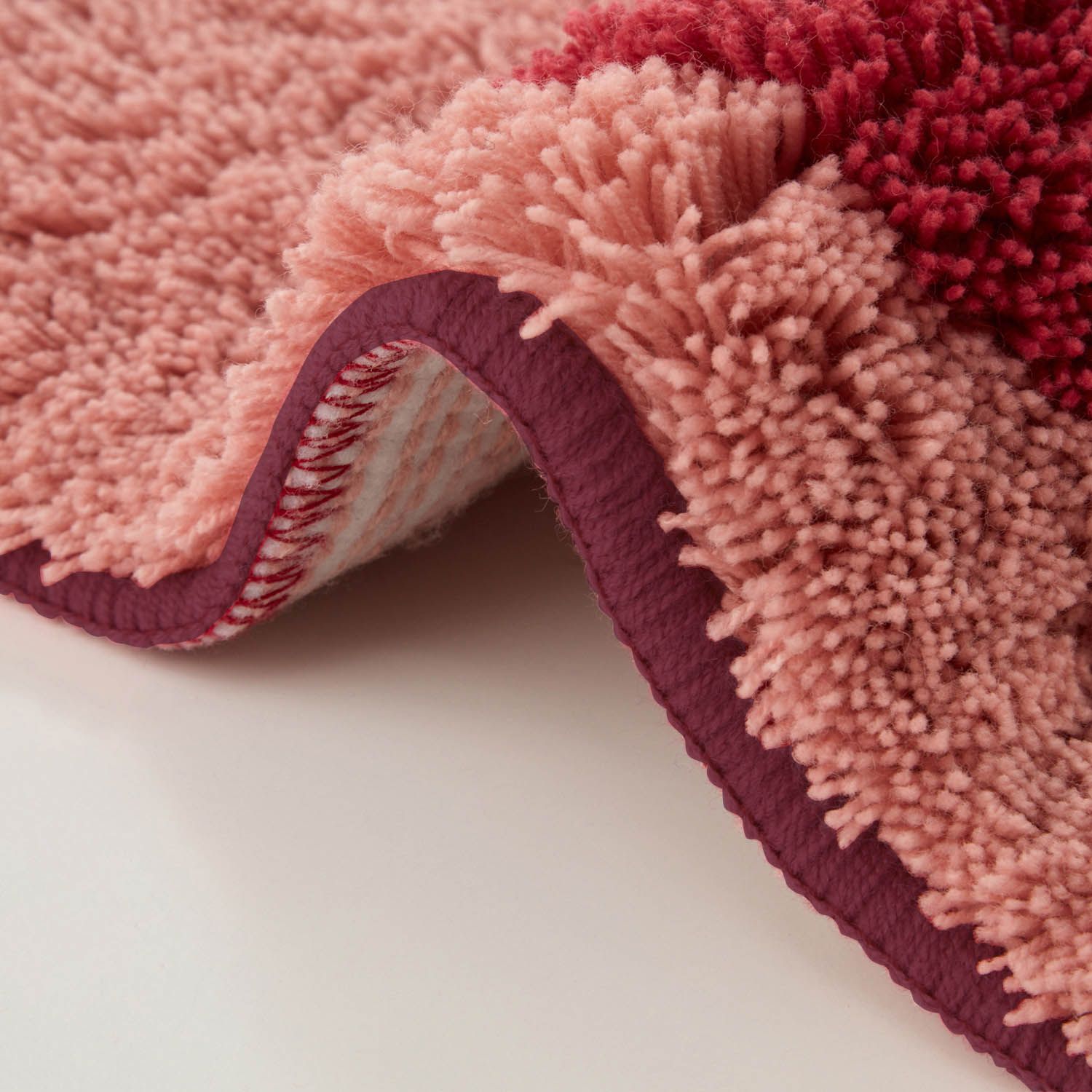 日本千趣會 - 迪士尼 長毛長條型腳踏墊(廚房/臥室)-虛實米奇頭-灰色系