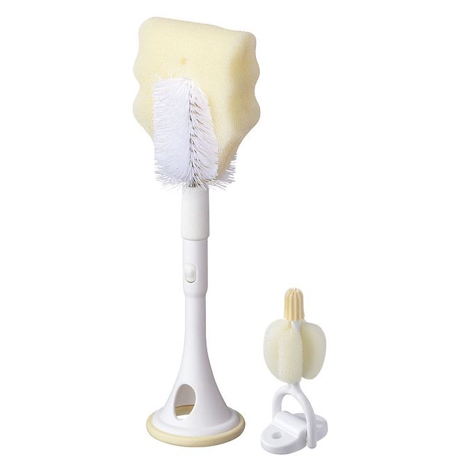 akachan honpo - 寬口奶瓶用可替換奶瓶刷組