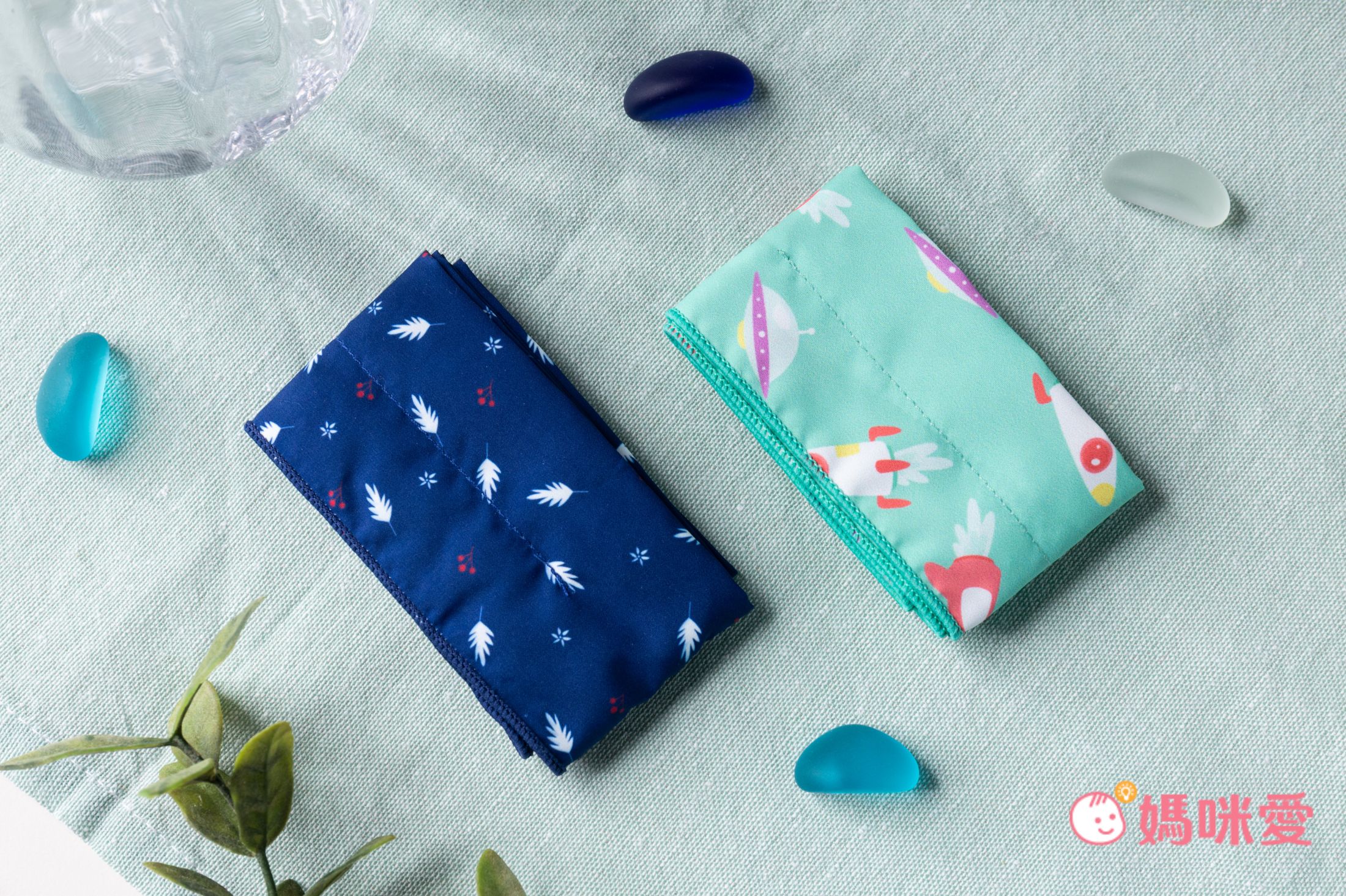 韓國 Snowhaus - 正韓製涼感降溫領巾/頭帶-三角西瓜-黃 (85x5cm)-兒童用