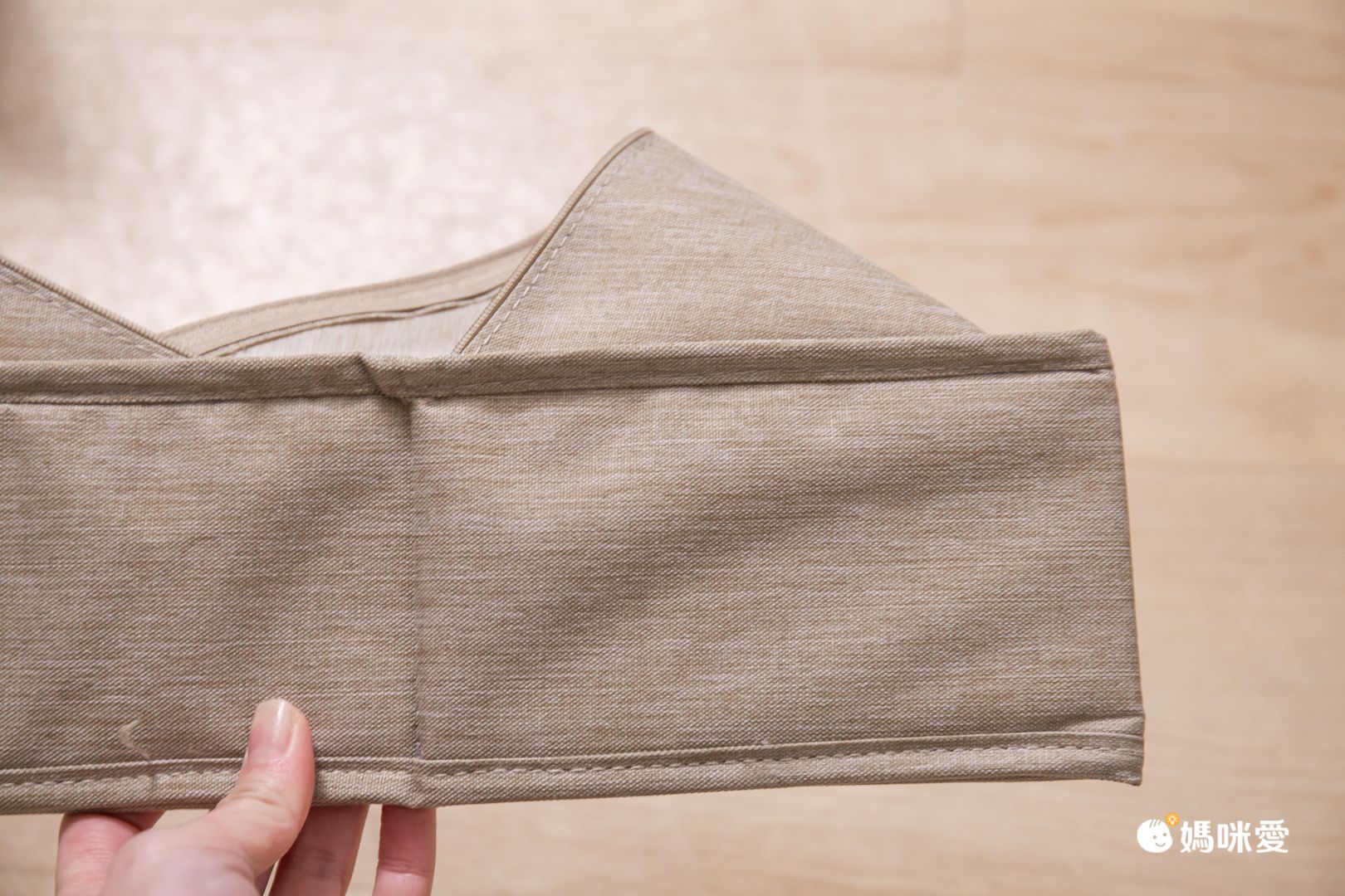 布藝衣服分隔收納盒-墨綠色 (7格)