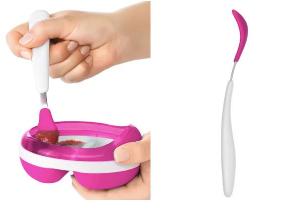 美國OXO tot 隨行矽膠湯匙