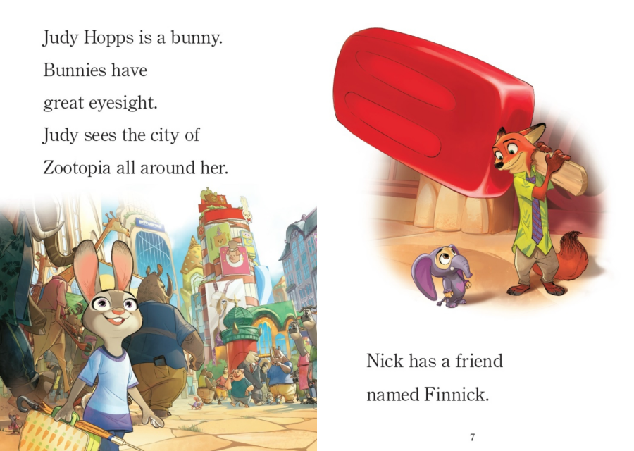 動物方城市：超級動物—迪士尼雙語繪本STEP 2