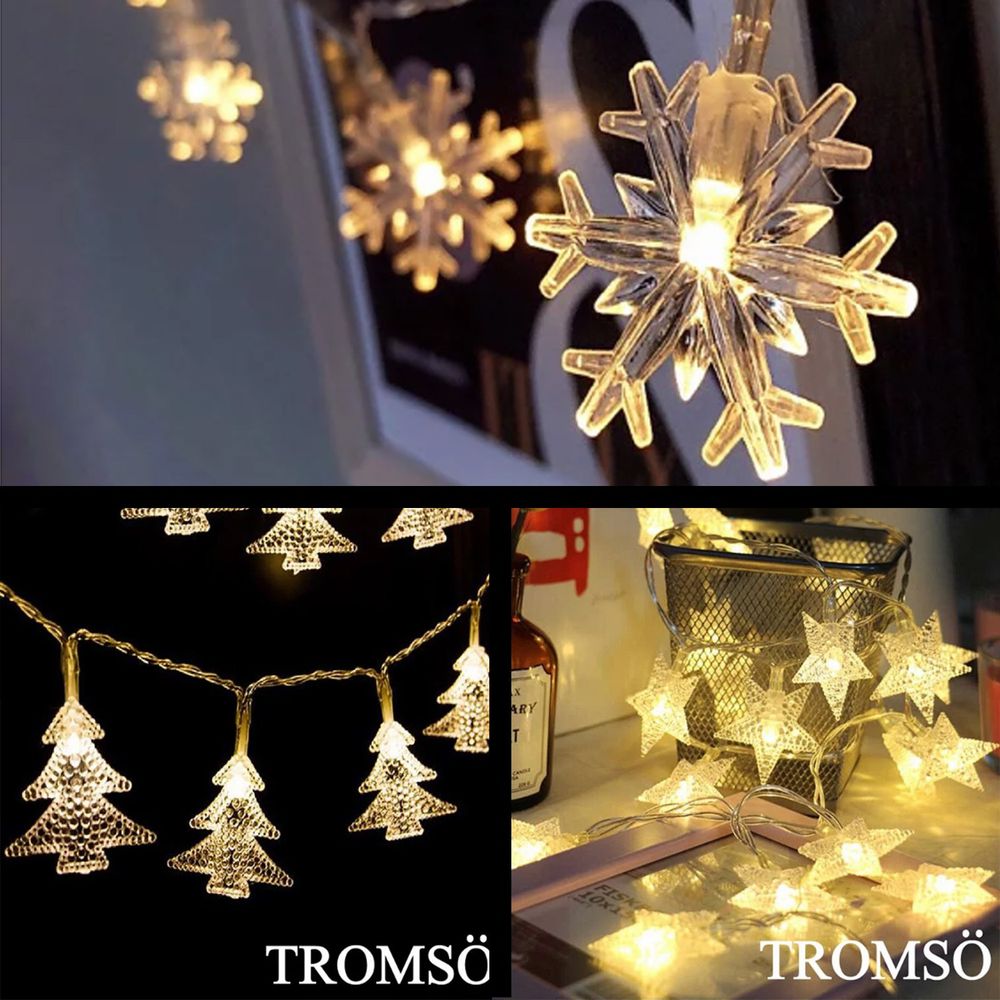TROMSO - LED綜合20燈(星星.雪花.松樹各1)