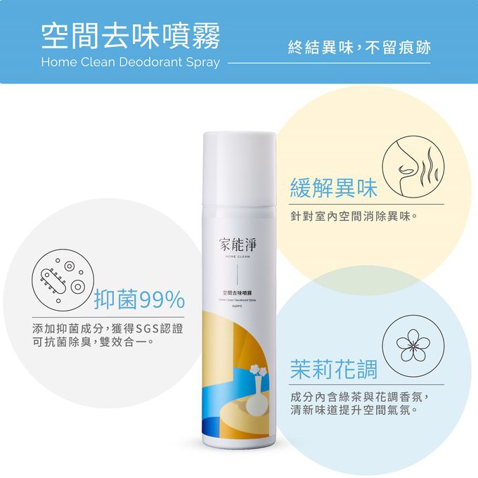 廚房救星！去油除味【家能淨 廚房去油慕斯/ 空間去味】