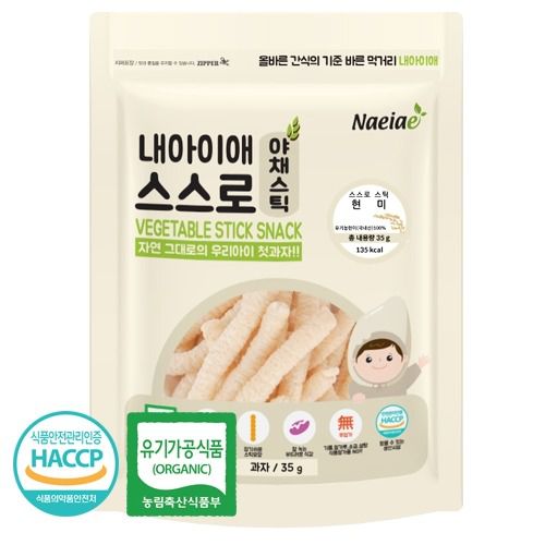 【韓國Naeiae米餅】 無添加低鈉米餅 / 幼兒水果乾