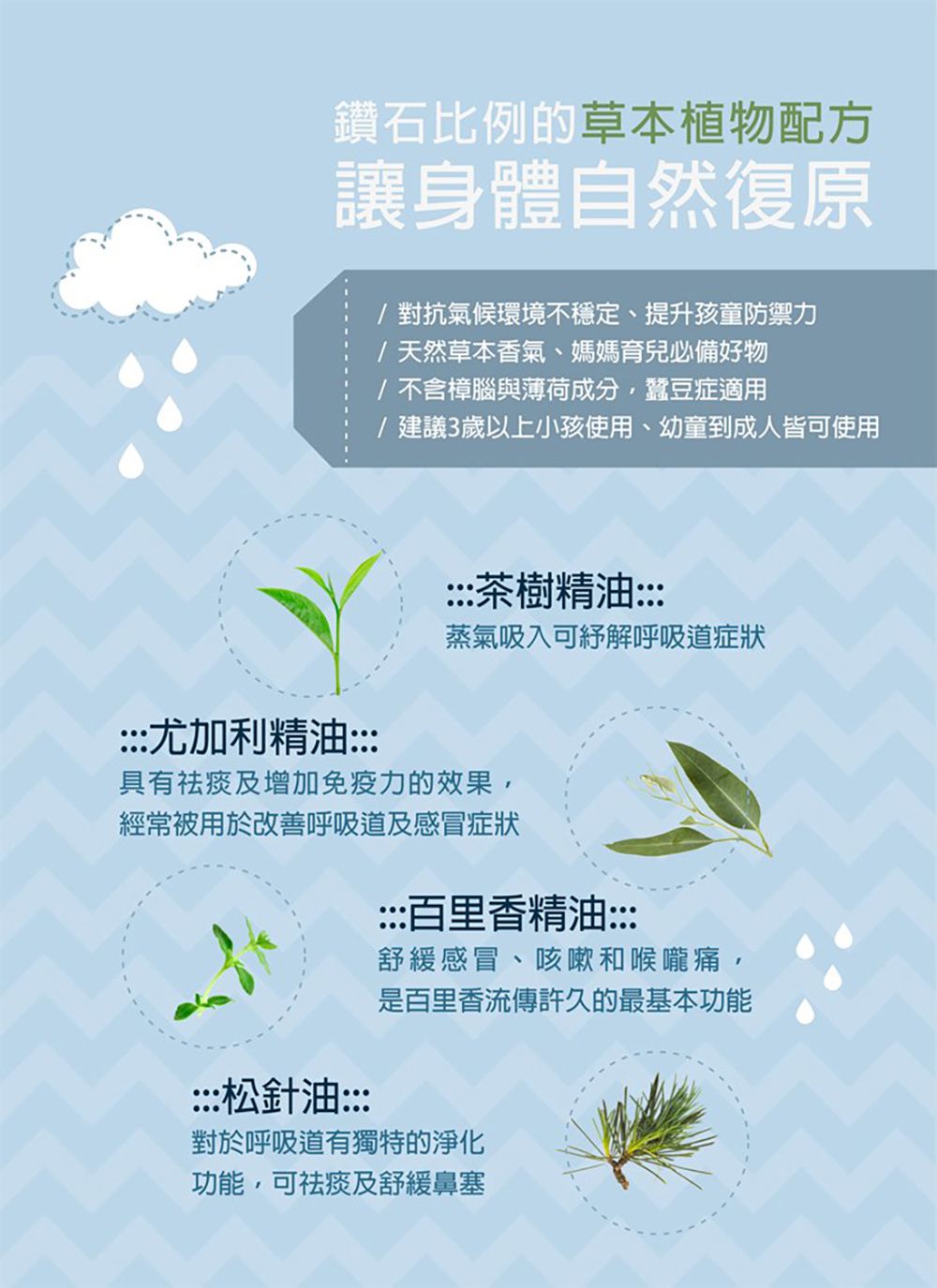 兒童舒緩泡澡精油3入組-100ML*3瓶