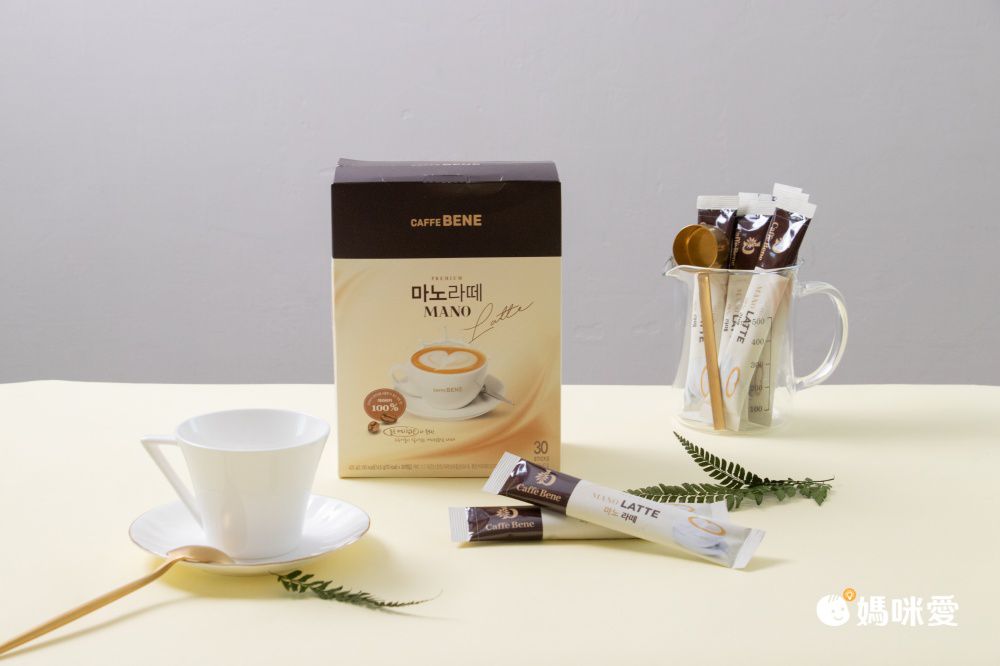 韓國Caffebene咖啡伴 - 【甜蜜組】三合一微糖拿鐵(30入-效期2022.07.23)+水蜜桃冰茶(10包/盒)