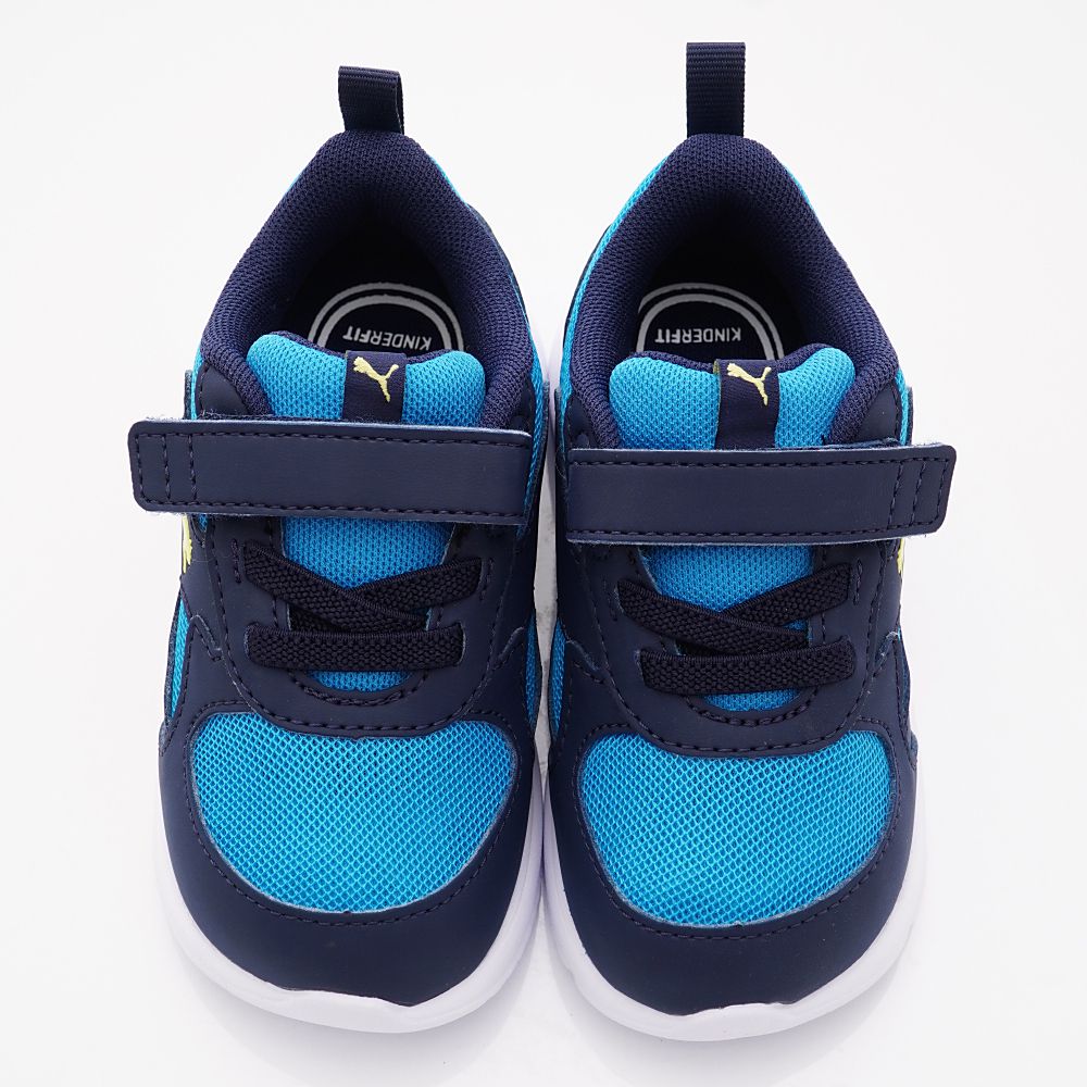 puma - 輕量彈力學步鞋(寶寶段)-藍