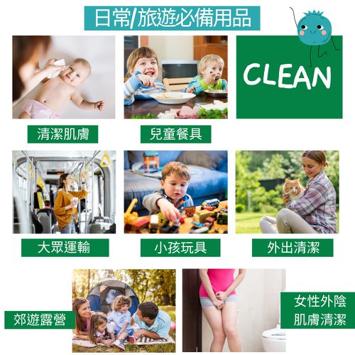 芊柔抗病毒植萃濕巾80抽-(強韌厚布)-12入/箱
