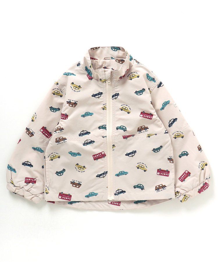 日本 apres les cours - 百搭防潑水薄款防風外套-米白車車