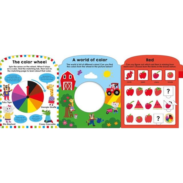 Priddy Learning: My First Colors 我的第一本顏色遊戲書