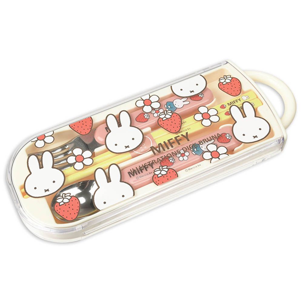 三件餐具組-米飛兔