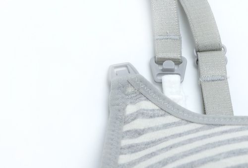 沐伊孕哺 MOOIMOM - Bra Top 純棉孕哺乳背心-黑