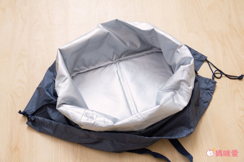 日本 Chepeli - 超大容量保冷購物袋(可套購物籃)-星星-黑-25L/耐重15kg