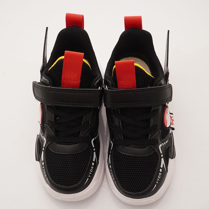 寶貝球輕量運動(中大童段)-運動鞋-黑