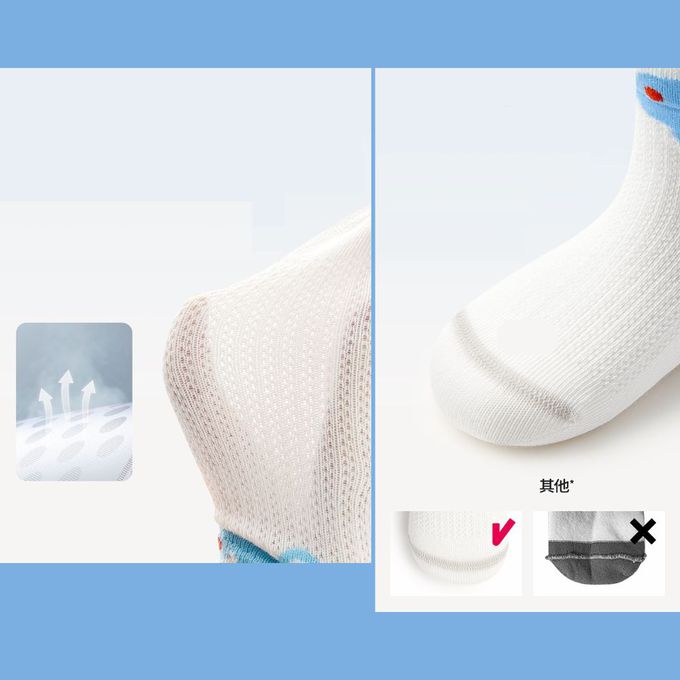 童趣工具車大集合網眼短筒棉襪