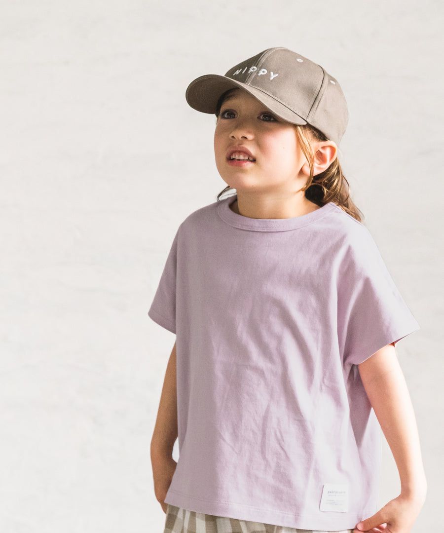 日本 PAIRMANON - 100%柔棉 素面短T(孩子)-粉