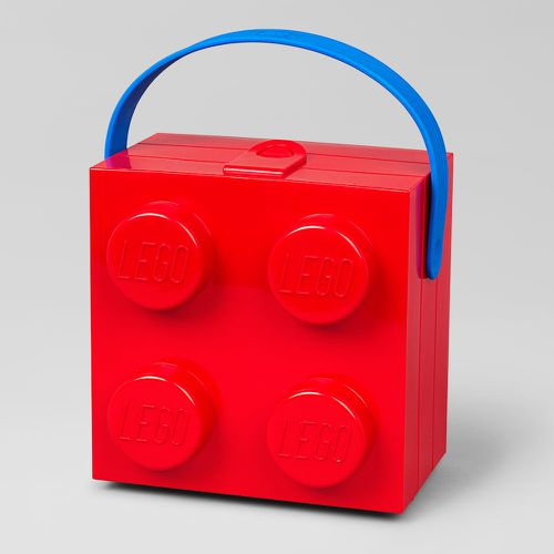 Room Copenhagen - 樂高 LEGO® 外出攜帶盒(多色可選) (紅色)
